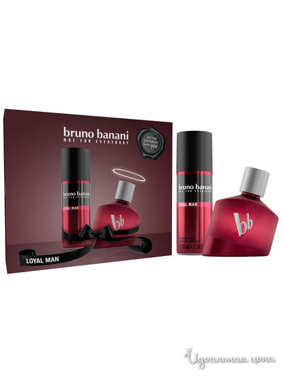 Набор: туалетная вода Loyal, 30 мл; деоспрей, 50 мл, Bruno Banani