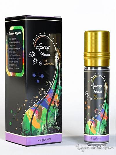 Духи Пряные фрукты на основе масла, 10 мл, Shams Natural Oils