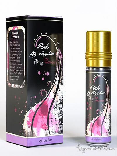 Духи Розовый Сапфир на основе масла, 10 мл, Shams Natural Oils