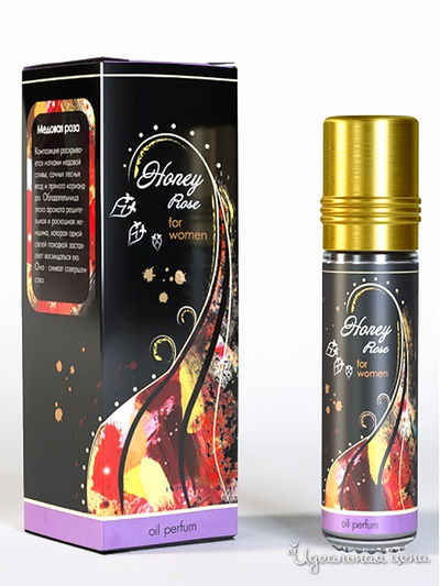 Духи Медовая Роза на основе масла, 10 мл, Shams Natural Oils