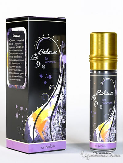 Духи Бакарат на основе масла, 10 мл, Shams Natural Oils