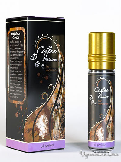 Духи Кофейная Страсть на основе масла, 10 мл, Shams Natural Oils