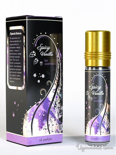 Духи Пряная Ваниль на основе масла, 10 мл, Shams Natural Oils