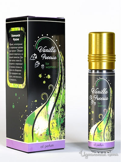 Духи Ванильная Фрезия на основе масла, 10 мл, Shams Natural Oils