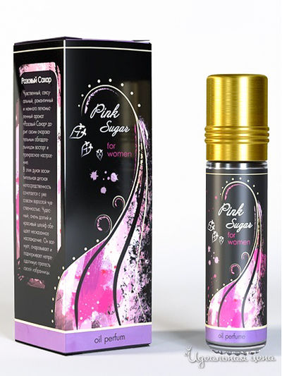 Духи Розовый Сахар на основе масла, 10 мл, Shams Natural Oils