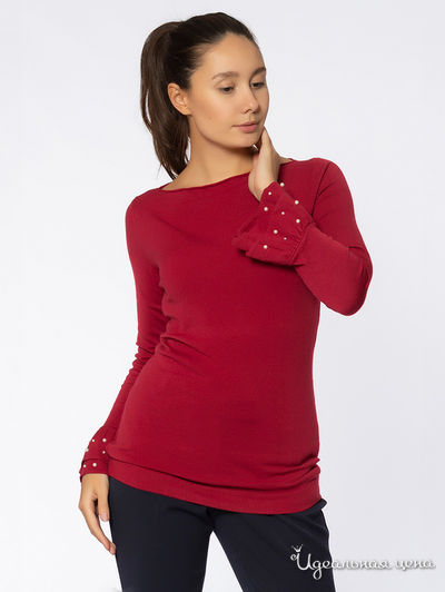 Джемпер Rinascimento, цвет бордовый