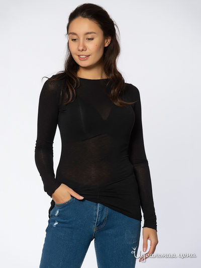 Лонгслив Rinascimento, цвет черный