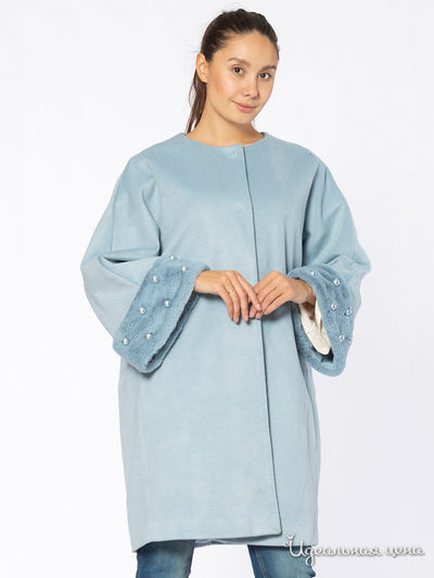 Пальто демисезонное Kitana, цвет голубой