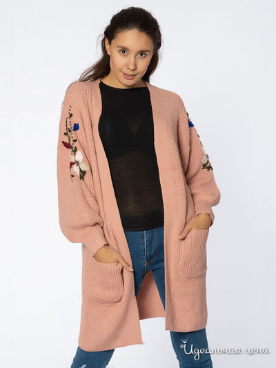 Кардиган Angela mele milano, цвет розовый