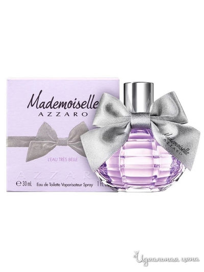 Туалетная вода MADEMOISELLE L'EAU TRES BELLE, 30 мл, AZZARO
