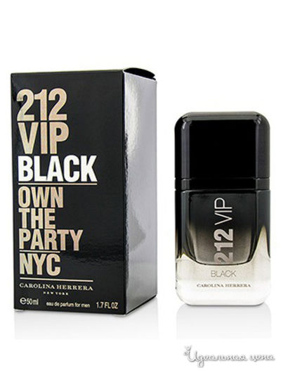 Парфюмерная вода 212 VIP BLACK MAN, 50 мл, Carolina Herrera