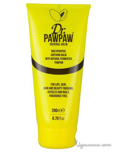 Бальзам для губ Original Balm, 200 мл, Dr.Pawpaw