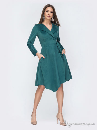 Платье Dressa, цвет изумрудный