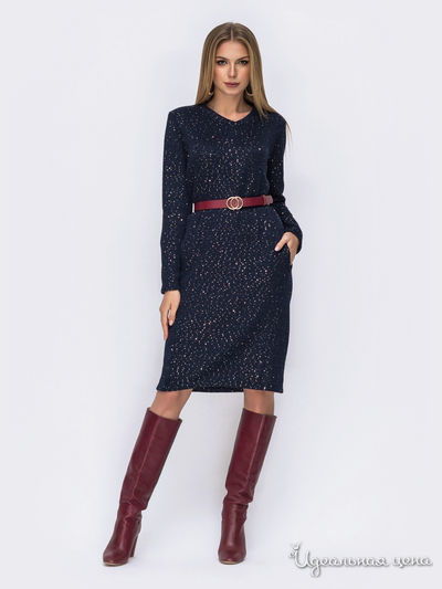 Платье Dressa, цвет темно-синий