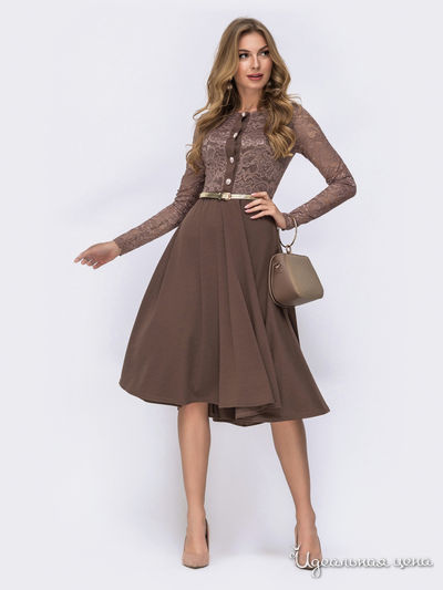 Платье Dressa, цвет бежевый