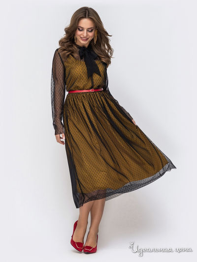 Платье Dressa, цвет желтый