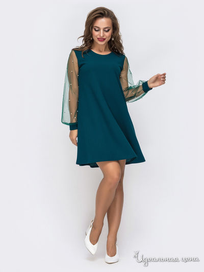 Платье Dressa, цвет изумрудный