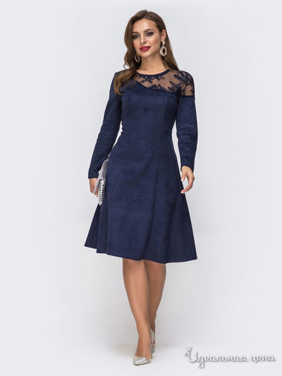 Платье Dressa, цвет темно-синий