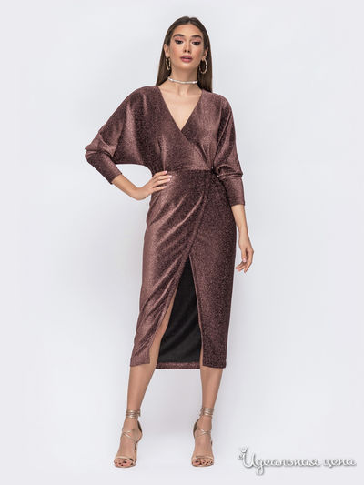 Платье Dressa, цвет коричневый