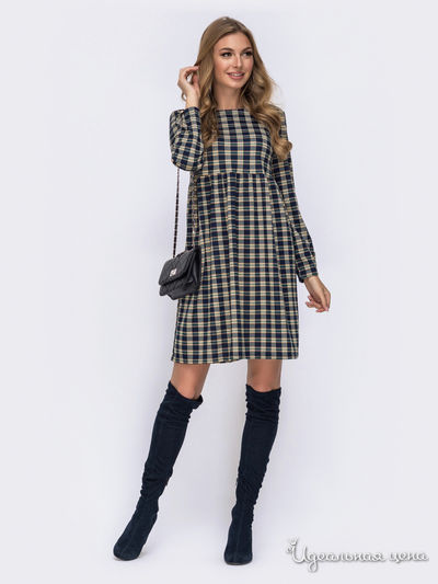 Платье Dressa, цвет темно-синий