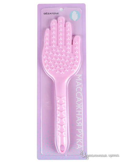 Массажер для тела Массажная рука, Gezatone, цвет розовый