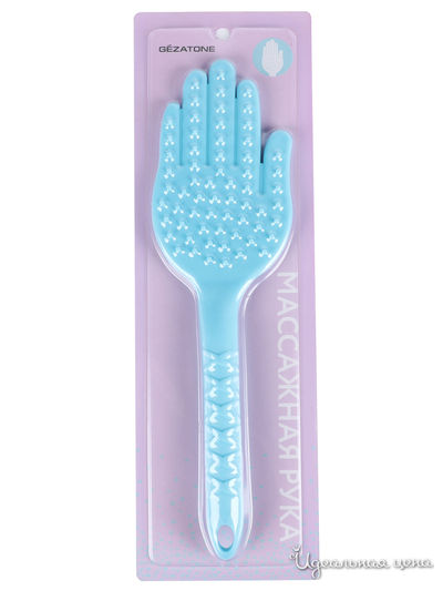 Массажер для тела Массажная рука, Gezatone, цвет голубой
