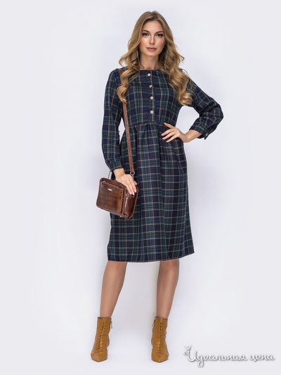 Платье Dressa, цвет темно-синий