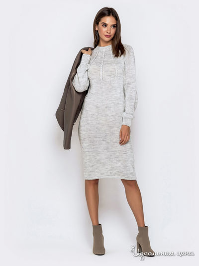 Платье Dressa, цвет серый