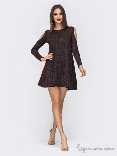 Платье Dressa, цвет бордовый