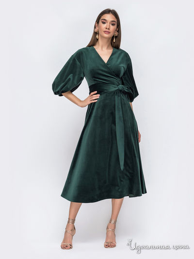 Платье Dressa, цвет зеленый