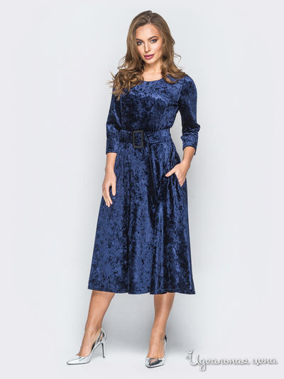 Платье Dressa, цвет темно-синий