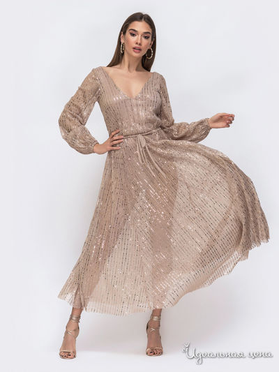 Платье Dressa, цвет бежевый
