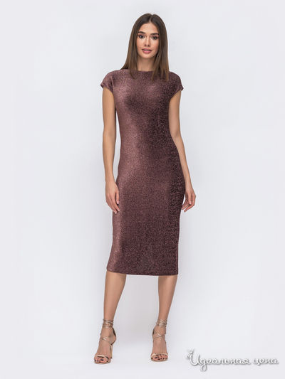 Платье Dressa, цвет коричневый