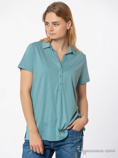 Поло Street One, цвет бирюзовый
