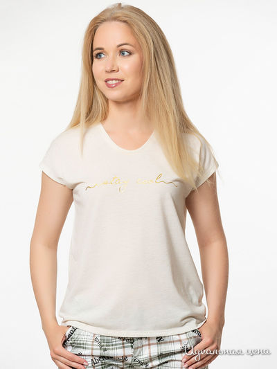 Футболка Vero Moda, цвет бежевый