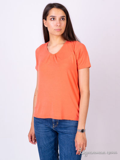 Футболка Object, цвет оранжевый