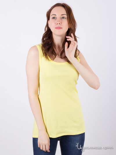 Майка S.Oliver, цвет желтый