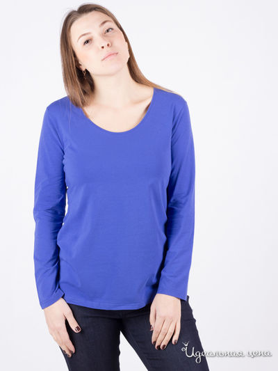 Лонгслив Street One, цвет синий