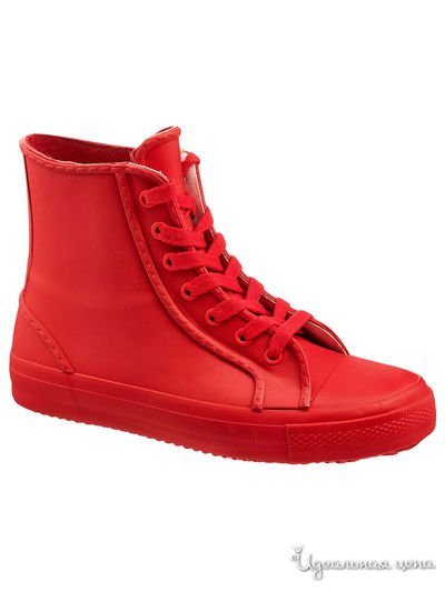 Кеды резиновые KEDDO, цвет красный