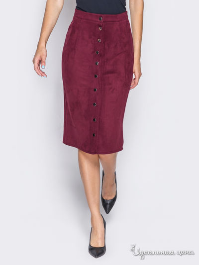 Юбка Dressa, цвет бордовый