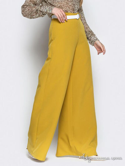 Брюки Dressa, цвет желтый