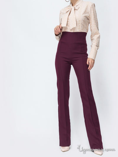 Брюки Dressa, цвет бордовый