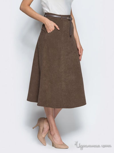 Юбка Dressa, цвет коричневый