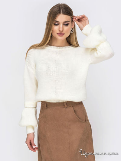 Джемпер Dressa, цвет молочный