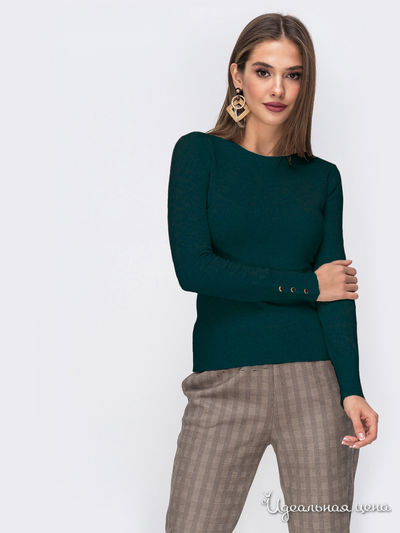 Джемпер Dressa, цвет зеленый