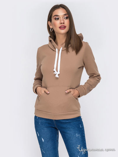 Худи Dressa, цвет бежевый