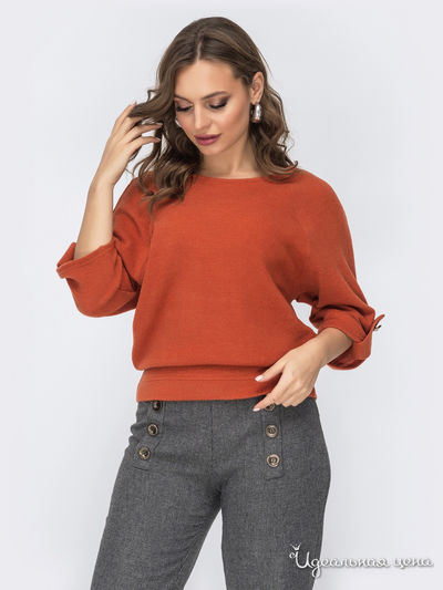 Джемпер Dressa, цвет терракотовый
