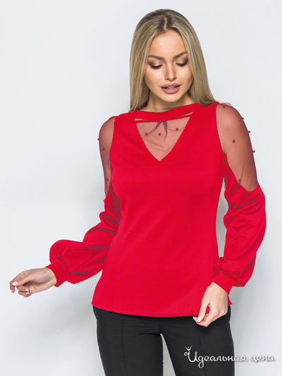 Блуза Dressa, цвет красный