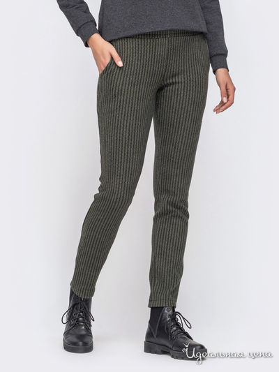 Брюки Dressa, цвет хаки