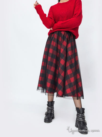 Юбка Dressa, цвет красный